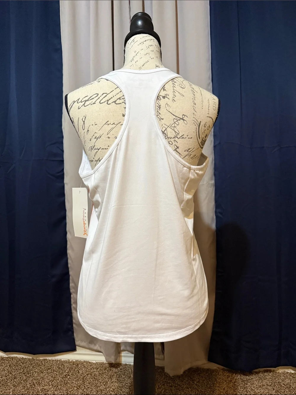 OTF Racer Tank White - Picture 4 of 4